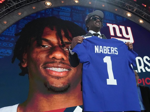 Les Giants de New York repêchent le receveur Malik Nabers avec le sixième choix au total